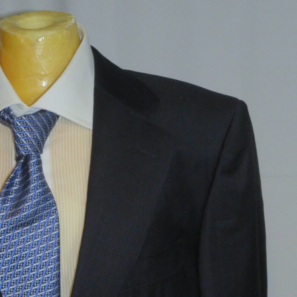 Ermenegildo Zegna Taglio Esclusivo Trofeo VTG Blue Nailshead Suit 38S NWT